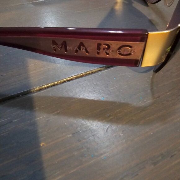 Marc By Marc Jacobs Women\'s Gold Satin Brown Sunglasses MMJ 015/S main image 8